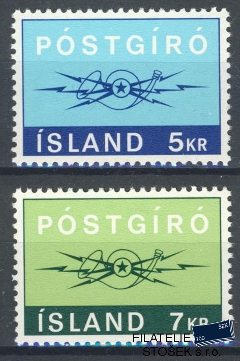 Island známky Mi 453-54