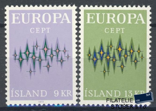 Island známky Mi 461-62