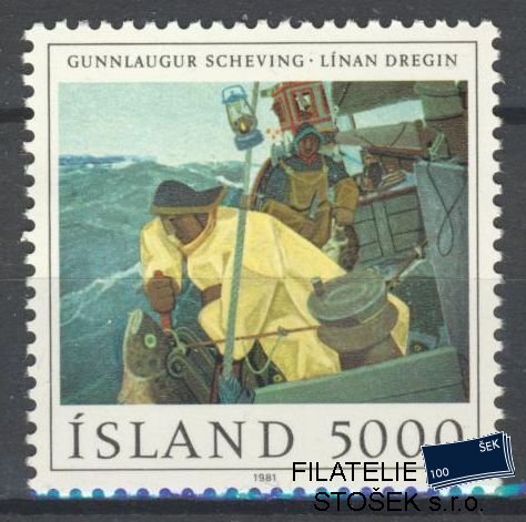 Island známky Mi 572