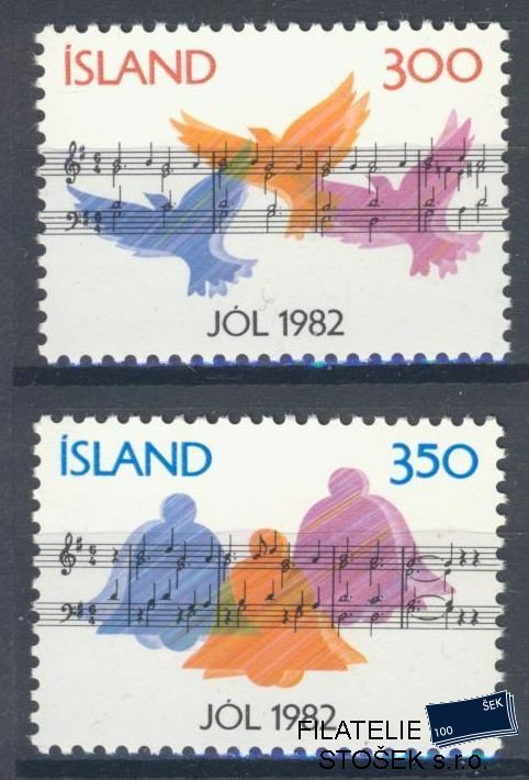 Island známky Mi 590-91