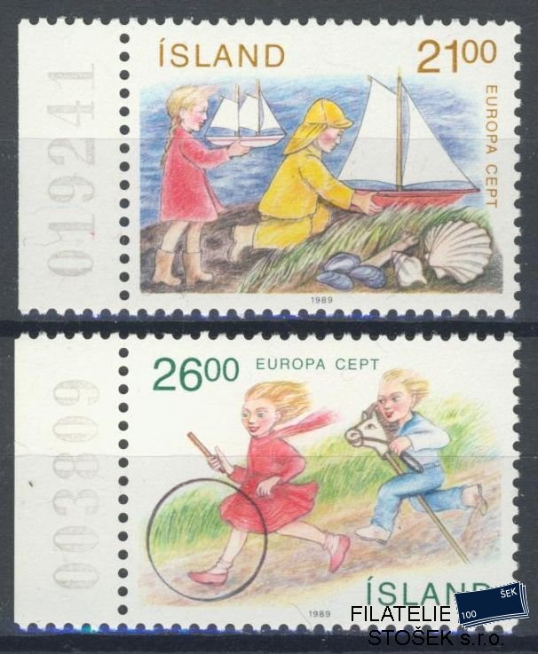 Island známky Mi 701-2