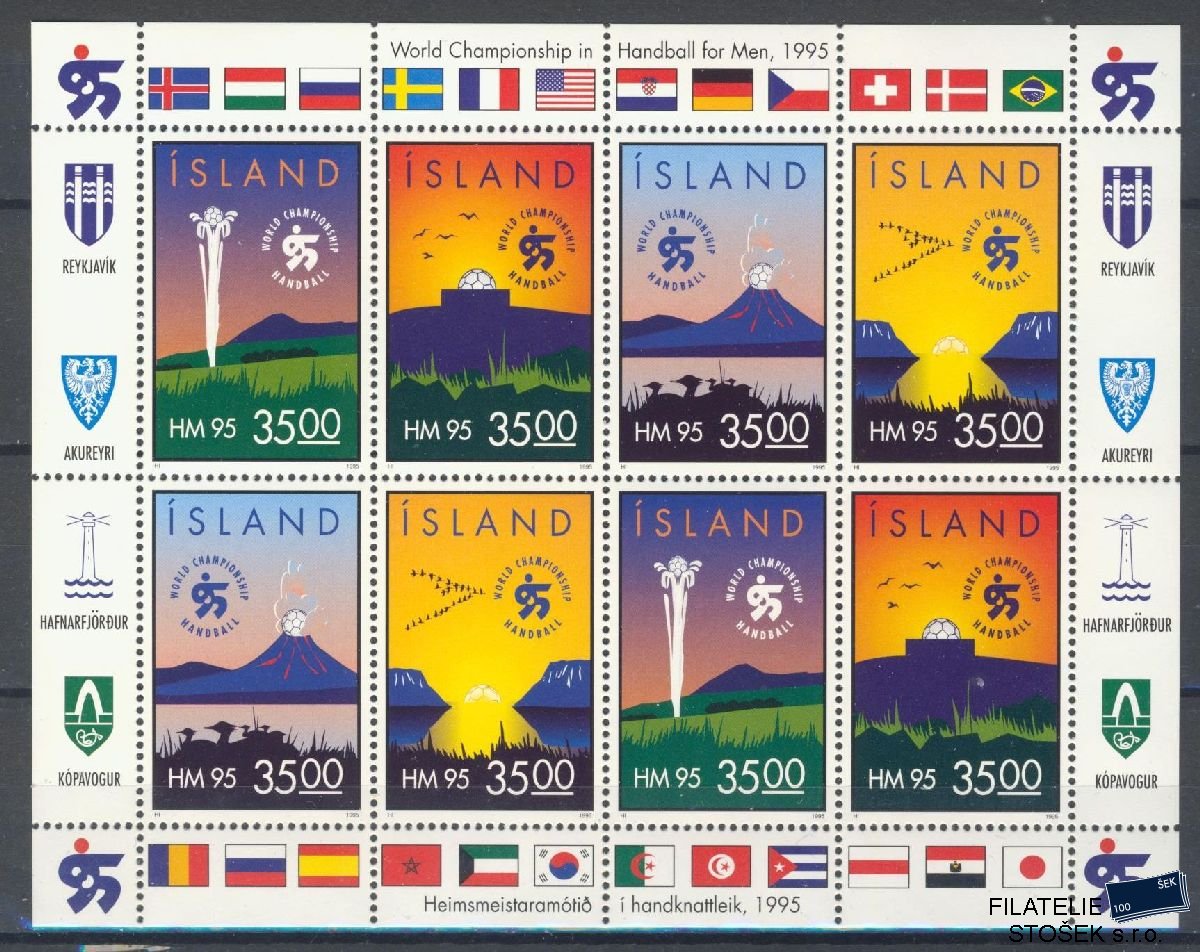 Island známky Mi 820-23 KL