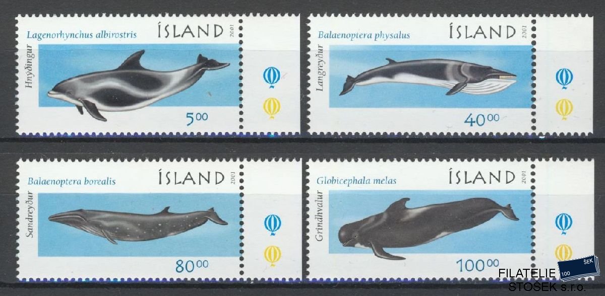 Island známky Mi 989-92