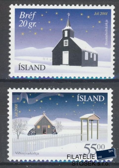 Island známky Mi 998-99
