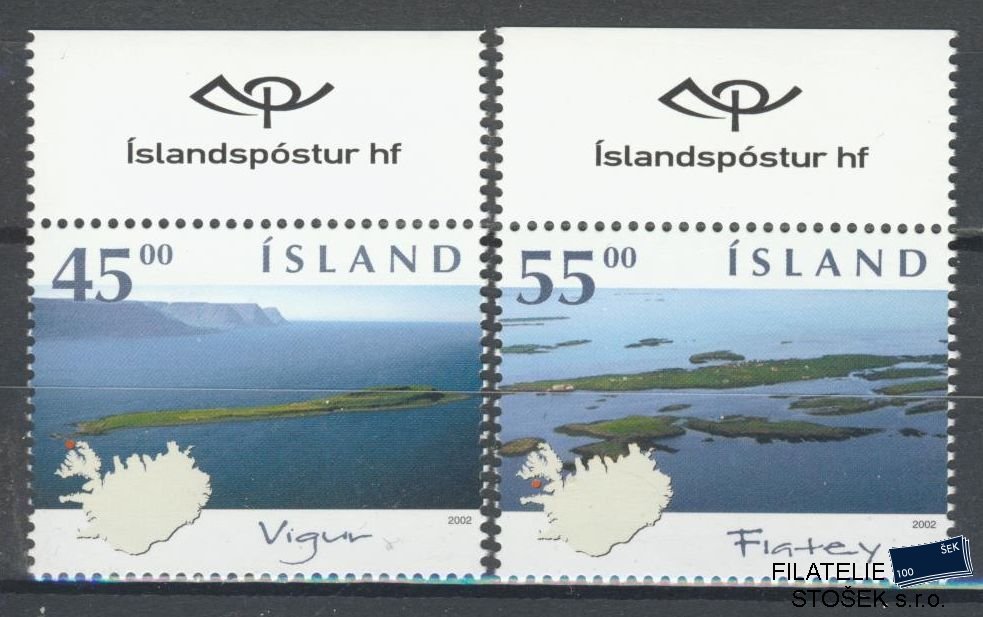 Island známky Mi 1020-21