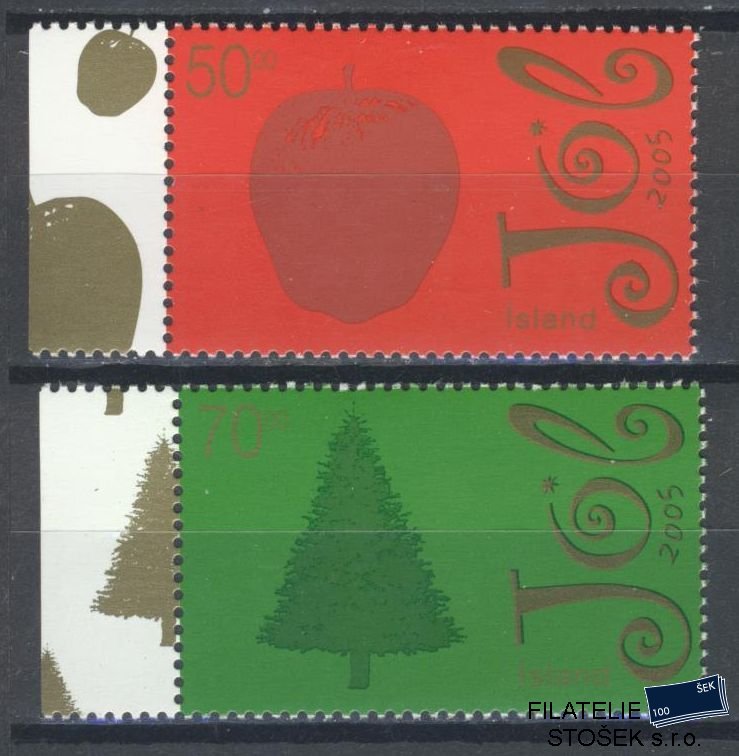 Island známky Mi 1113-14