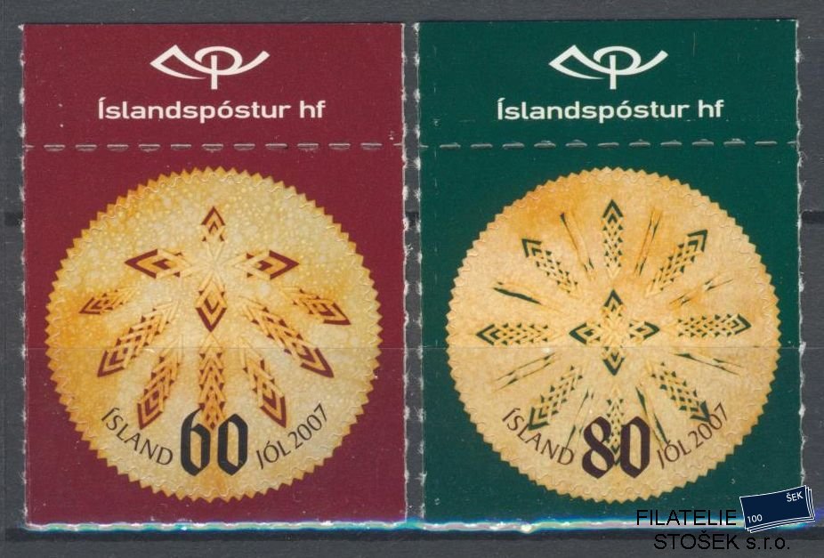 Island známky Mi 1184-85