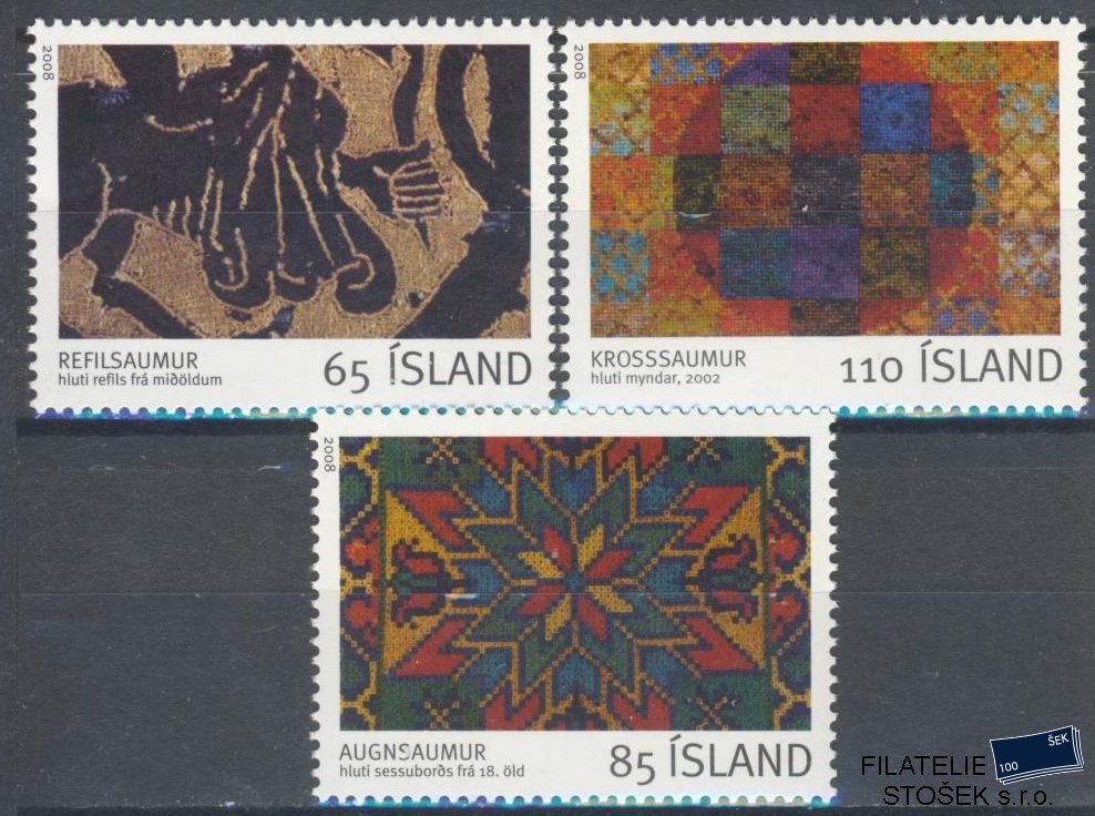 Island známky Mi 1191-93