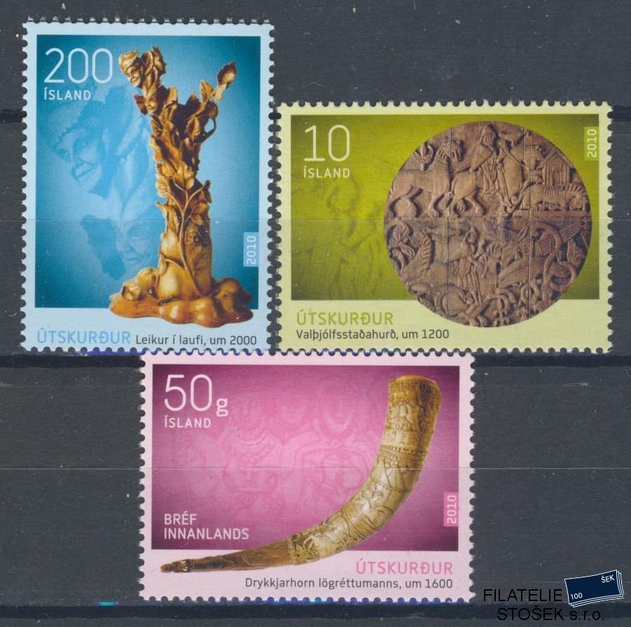 Island známky Mi 1263-65