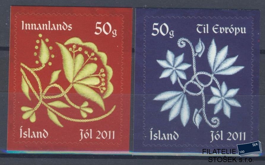 Island známky Mi 1338-39