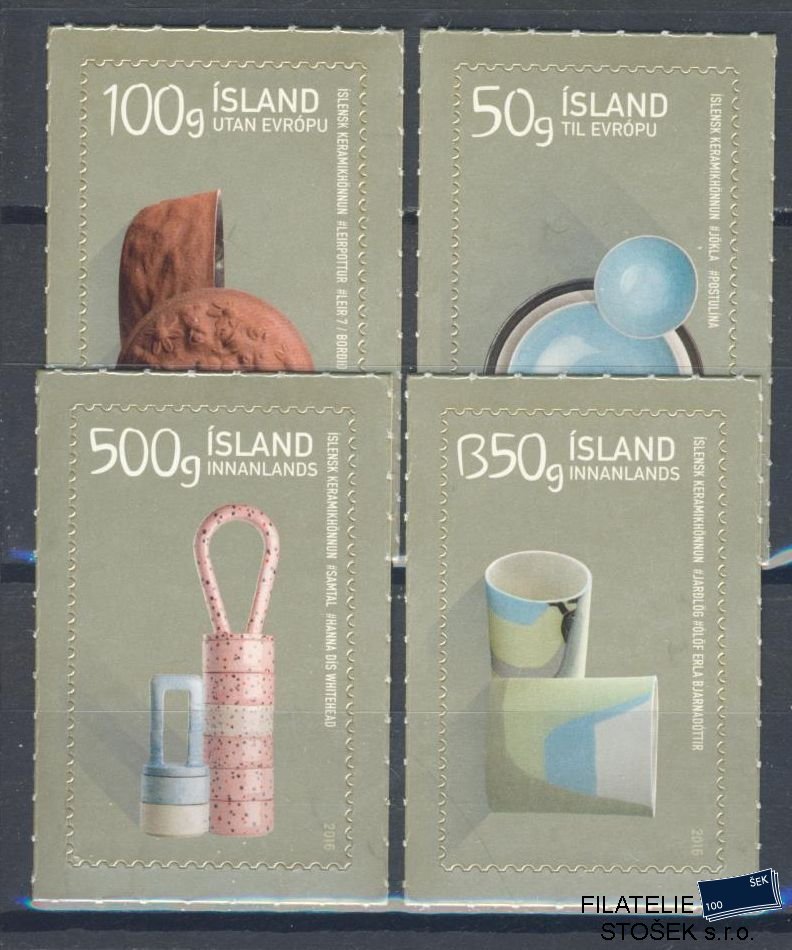 Island známky Mi 1487-90