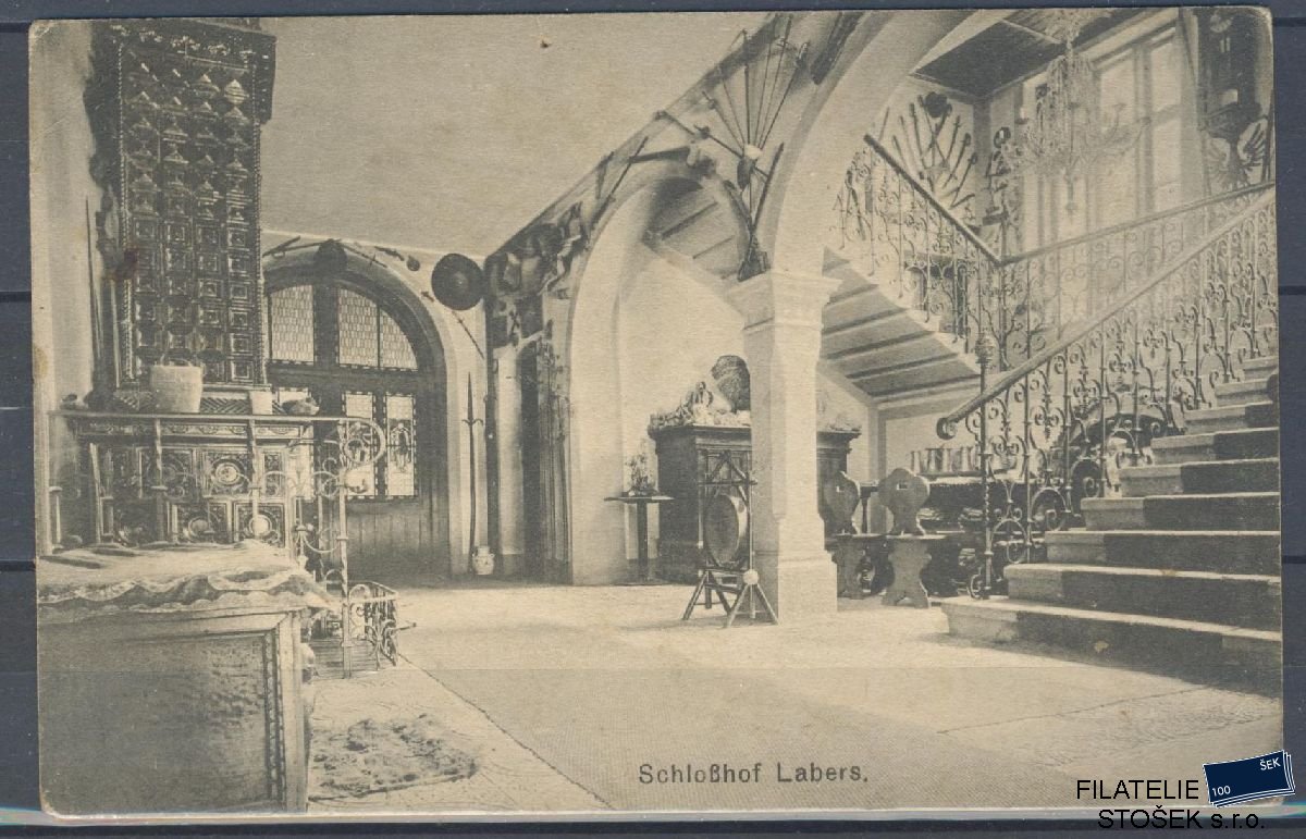 Rakousko pohlednice - Schlosshof Labers