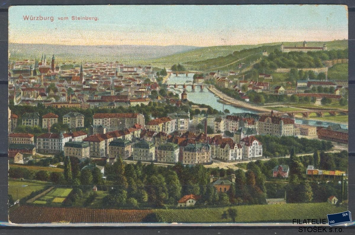Německo Pohlednice - Würzburg