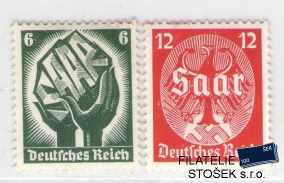 Deutsches Reich známky Mi 544-45