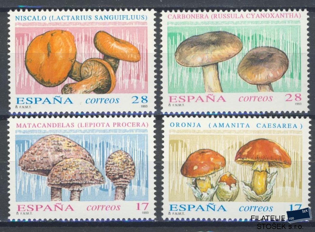 Španělsko známky Mi 3102-5