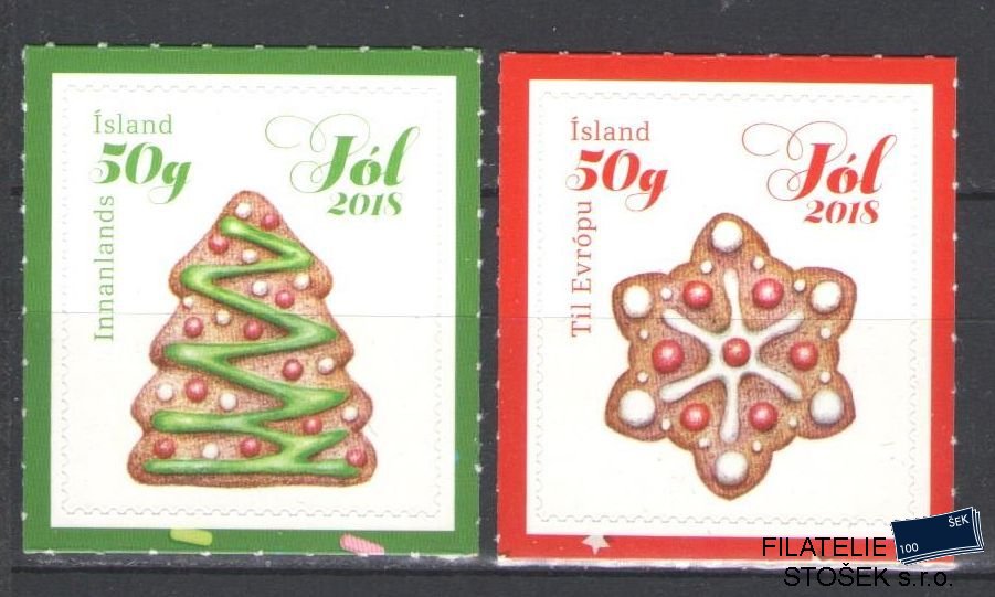Island známky Mi 1572-73