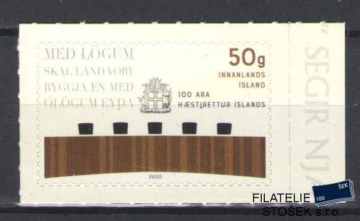 Island známky Mi 1602