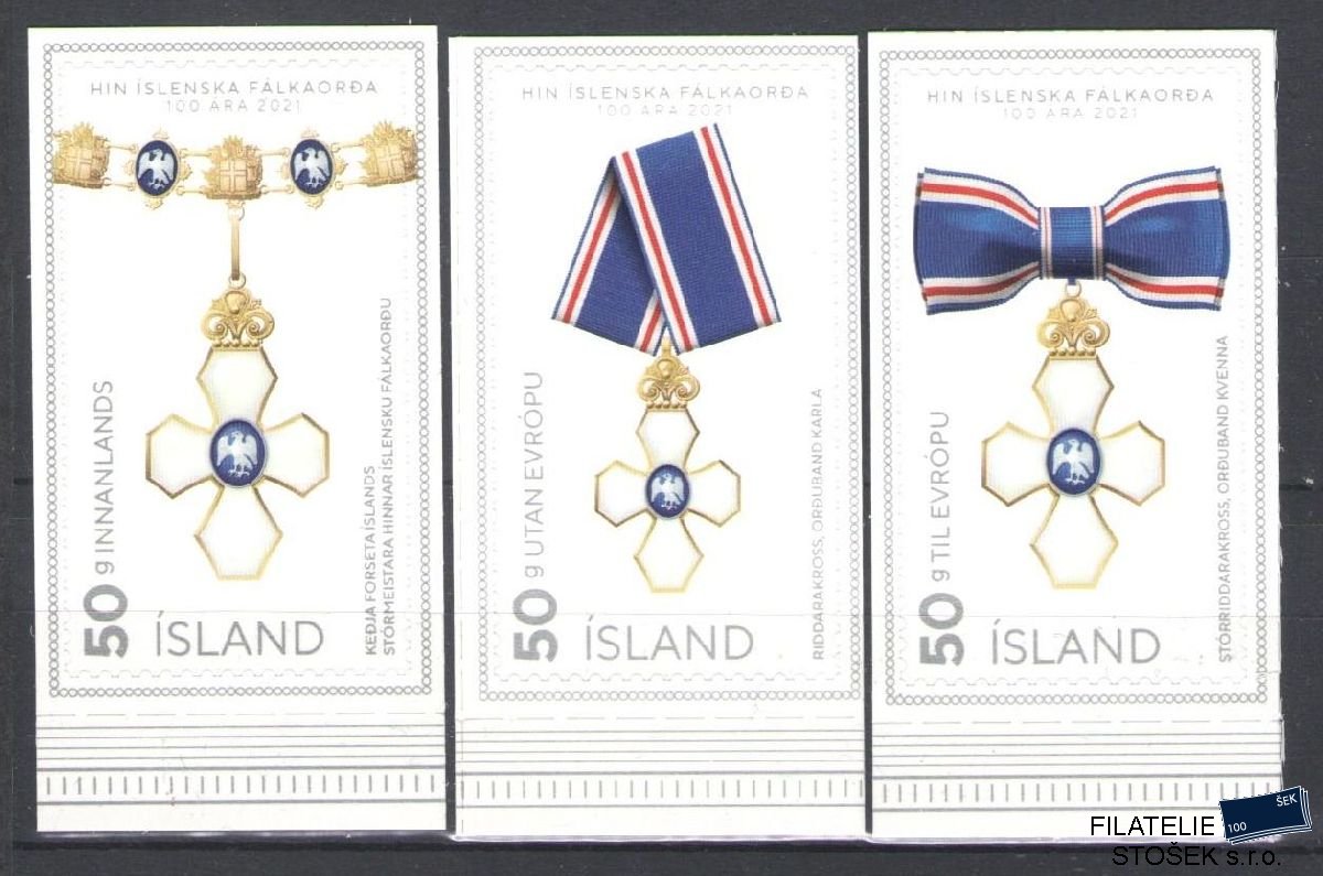 Island známky Mi 1618-20