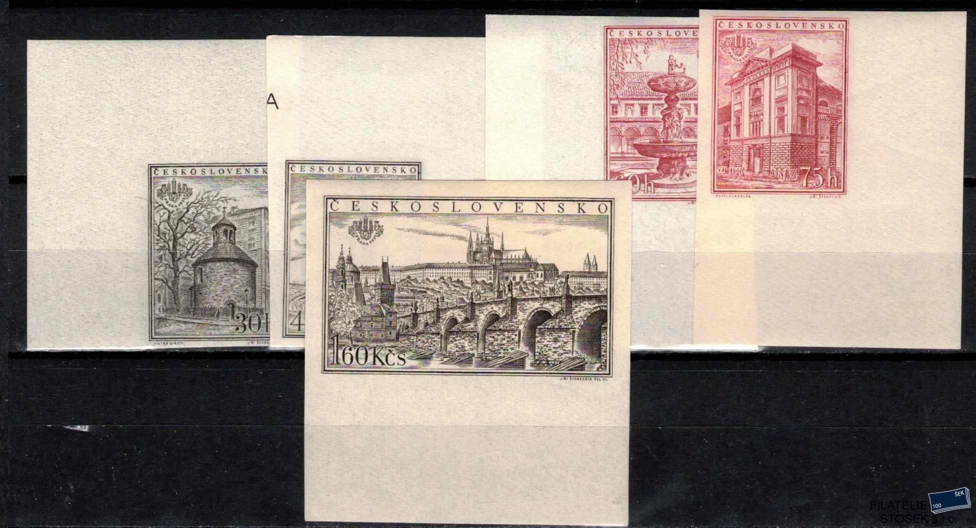 ČSSR známky 853-7 B