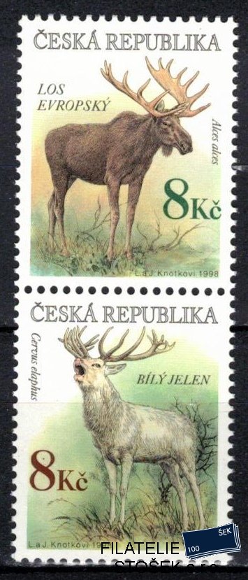 Česká republika známky 181-2 Dvoupáska