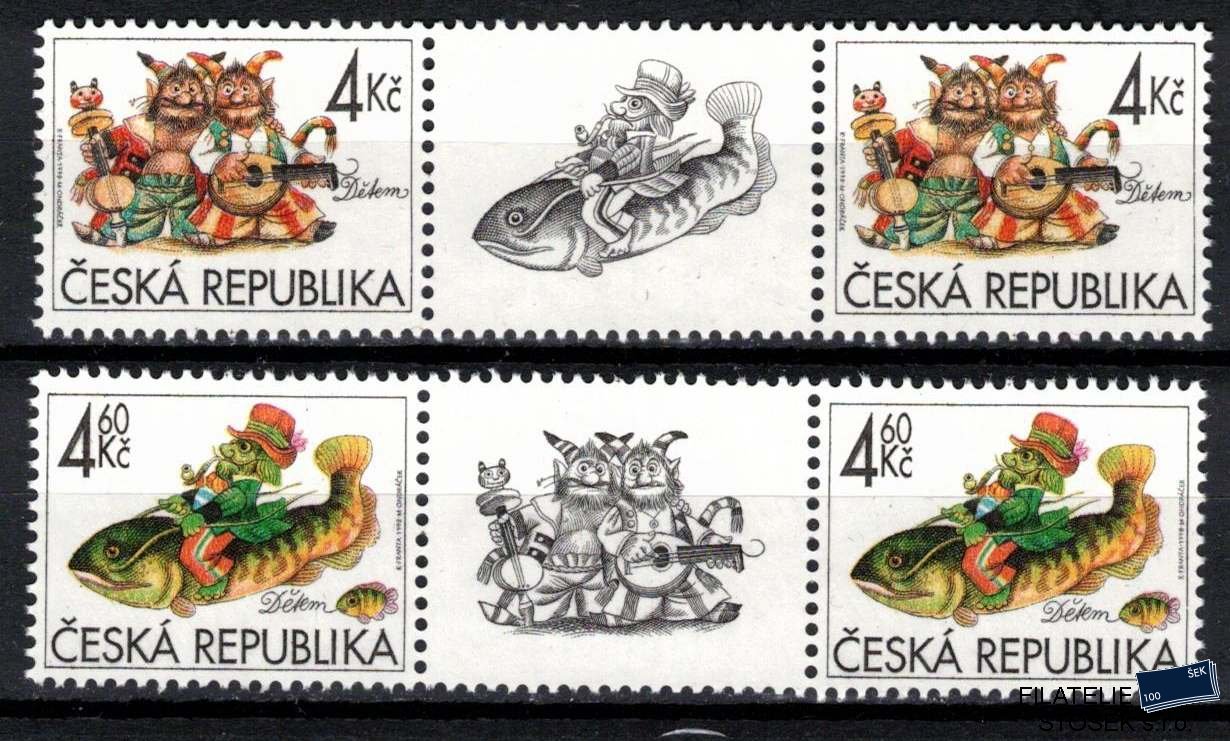 Česká republika známky 189-90 Meziarší