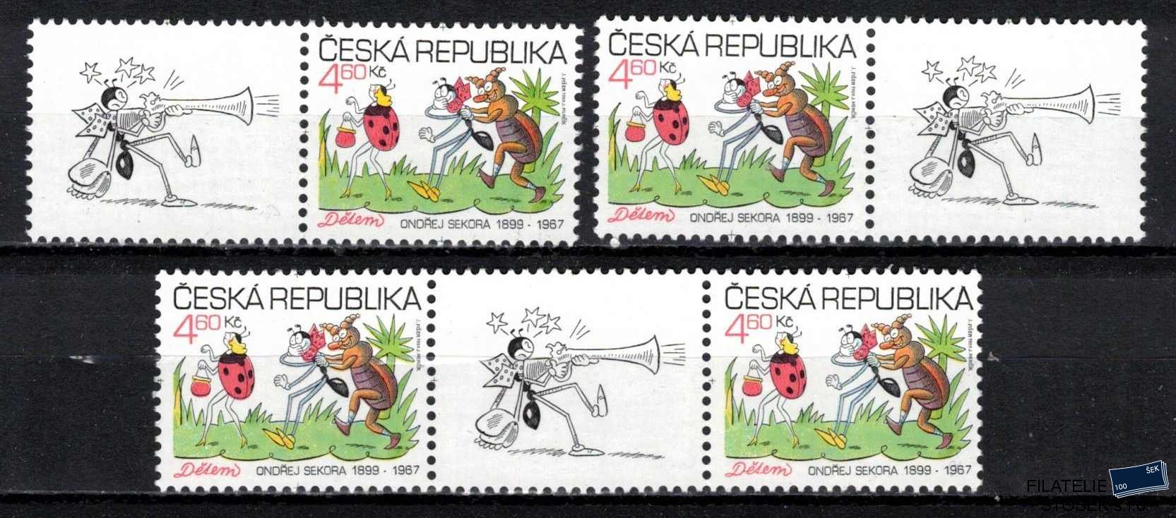 Česká republika známky 219 Meziarší + KL+KP