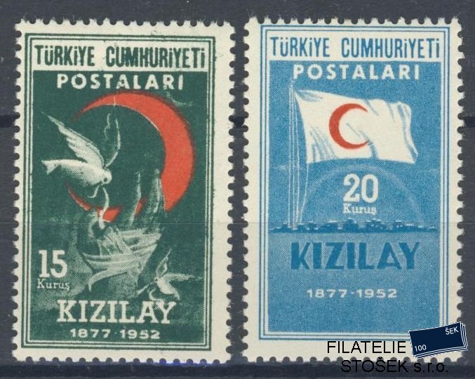 Turecko známky Mi 1341-42