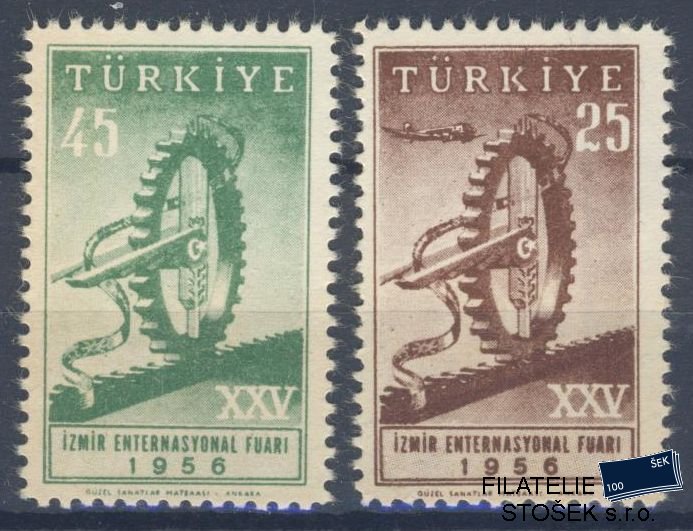 Turecko známky Mi 1482-83