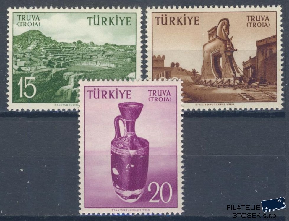Turecko známky Mi 1512-14