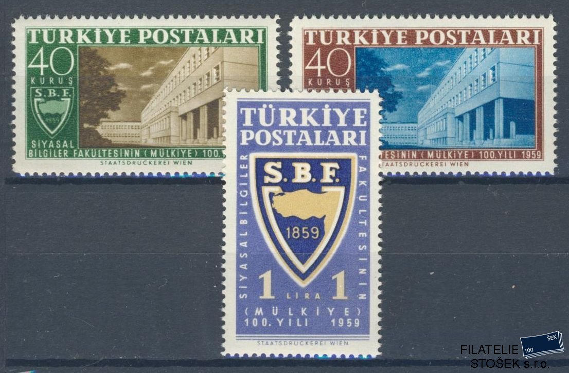 Turecko známky Mi 1669-71
