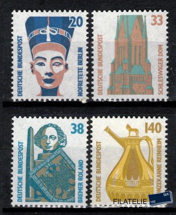 Bundes známky Mi 1398-1401
