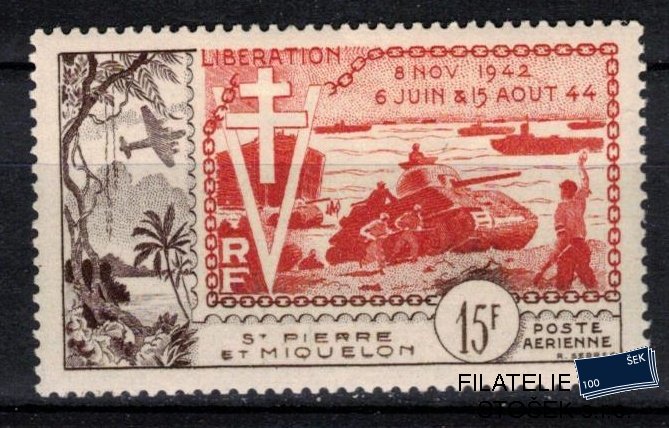 St. Pierre et Miquelon známky Yv PA 22