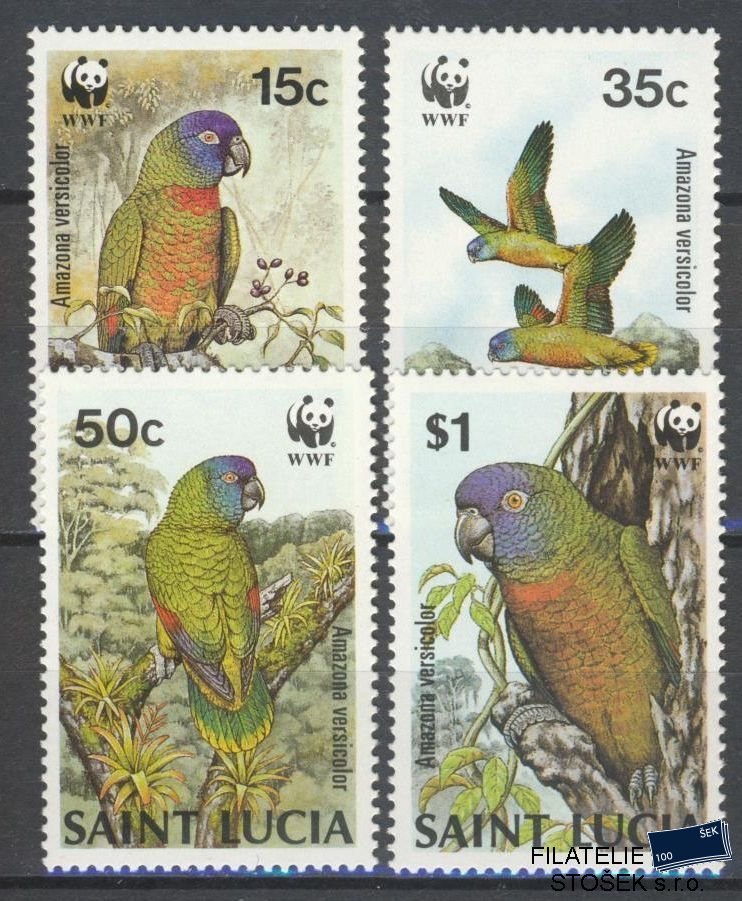 Saint Lucia známky Mi 909-12