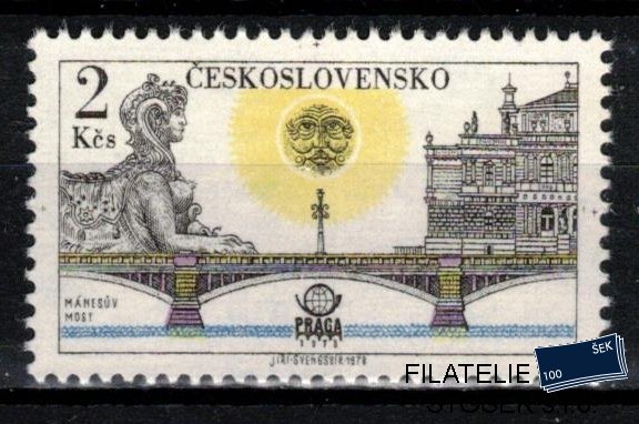 Československo známky 2319 DV ZP 35/2