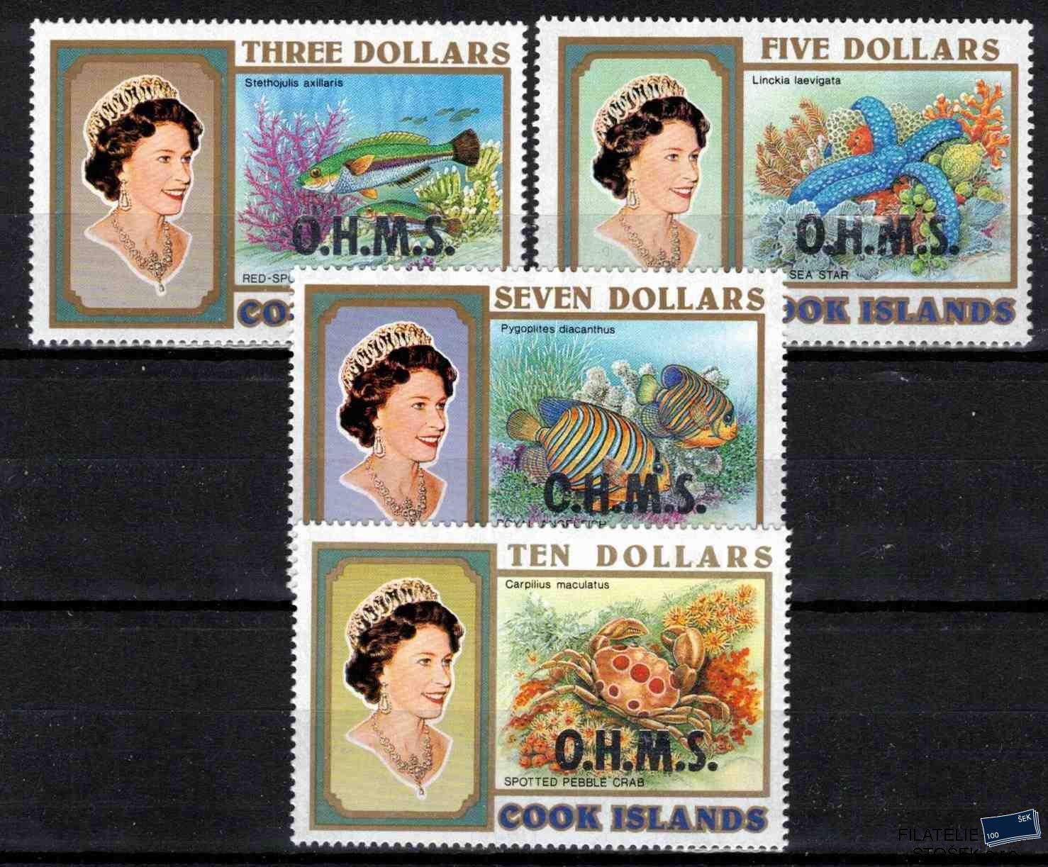 Cook Islands známky Mi D 066-9