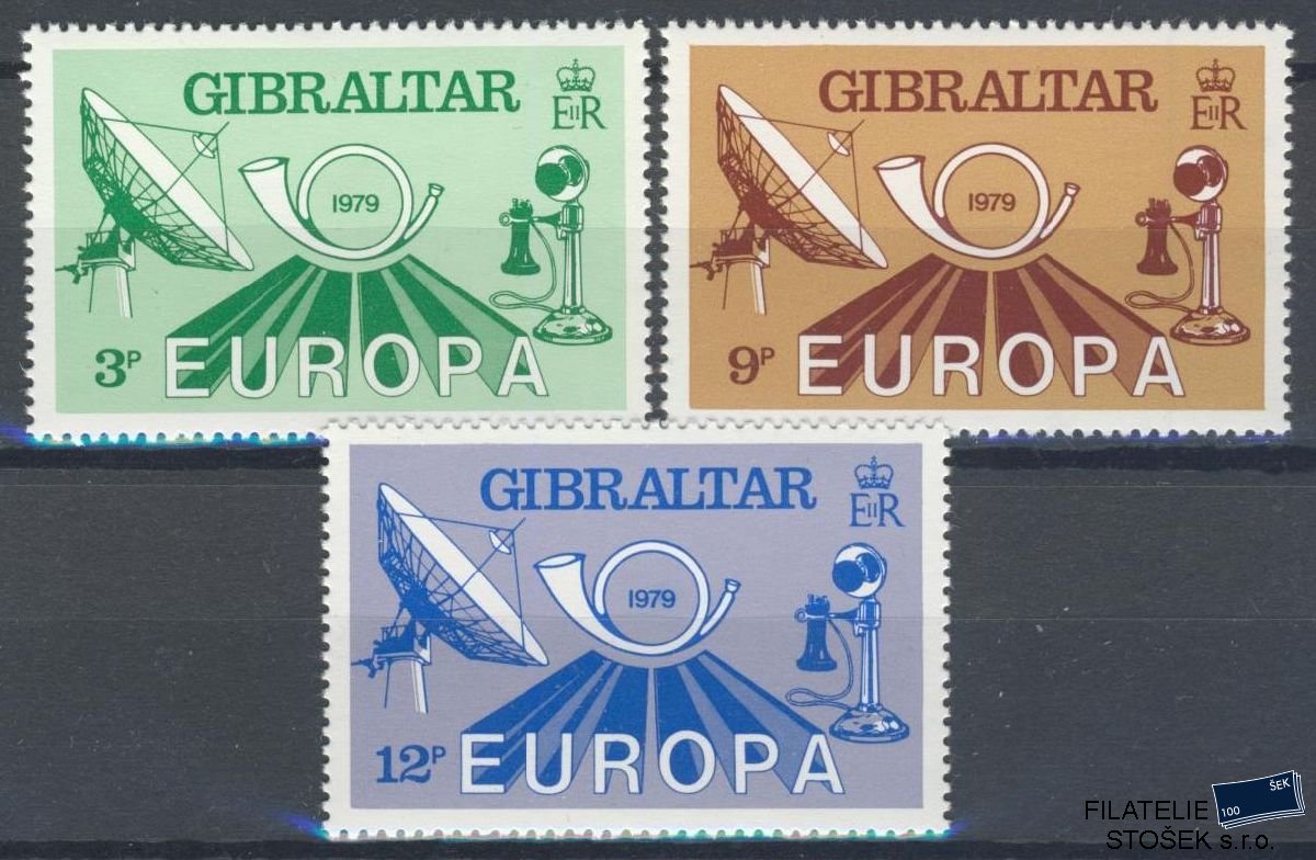 Gibraltar známky Mi 392-94
