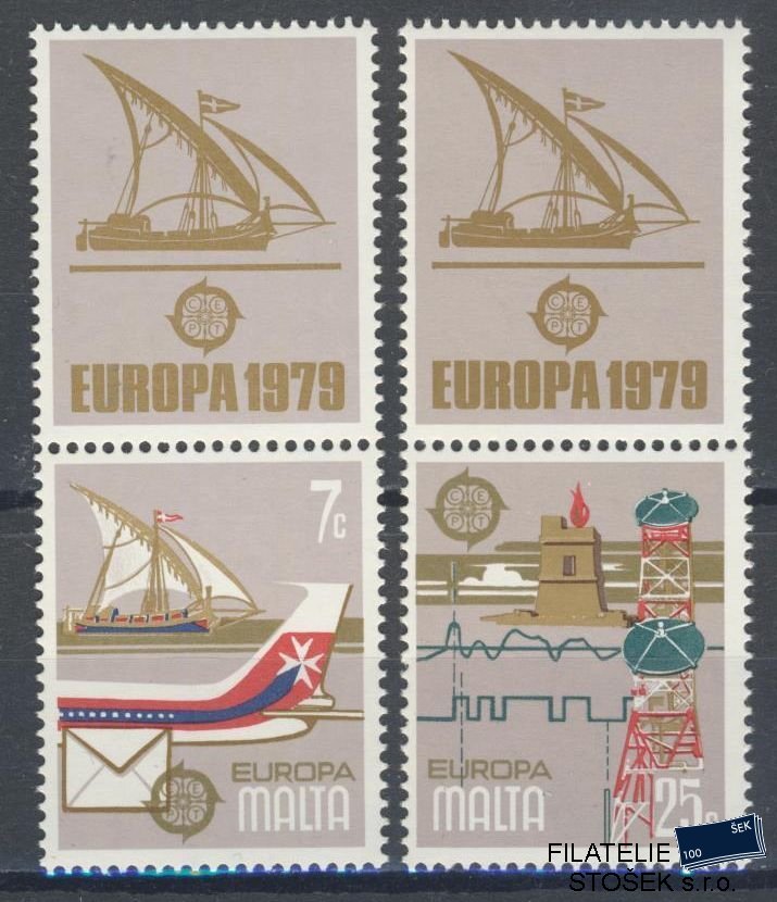 Malta známky Mi 594-95