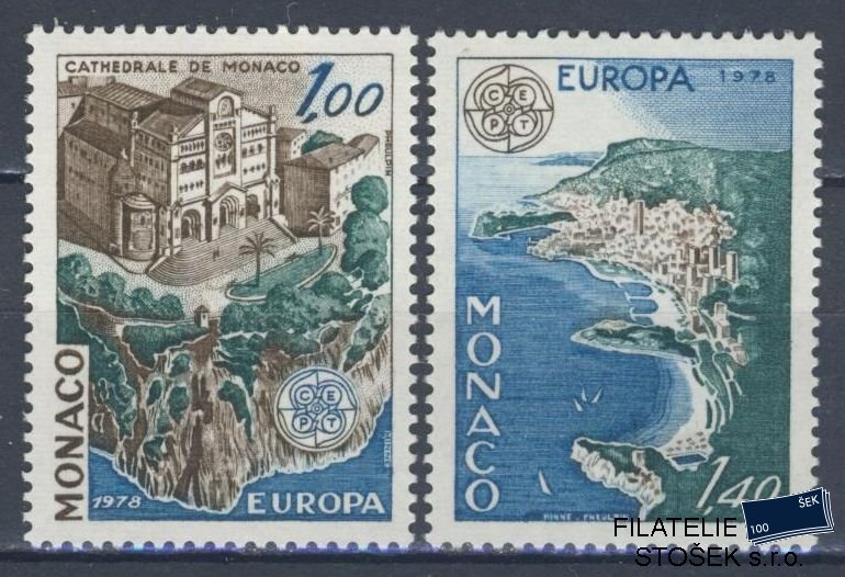 Monako známky Mi 1319-20