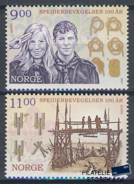 Norsko známky Mi 1619-20