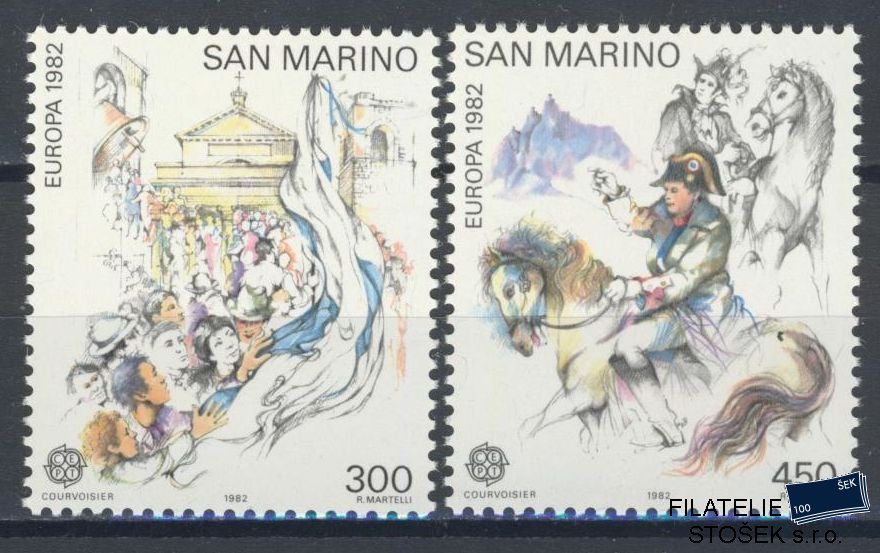 San Marino známky Mi 1249-50