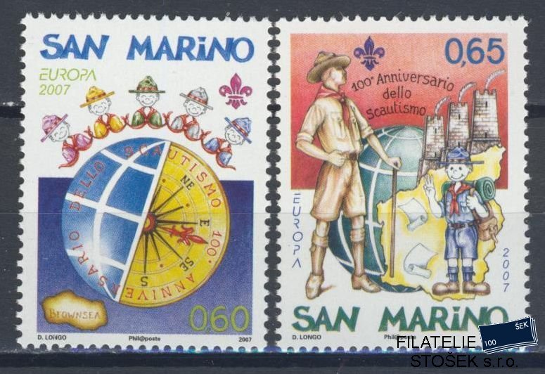 San Marino známky Mi 2299-2300
