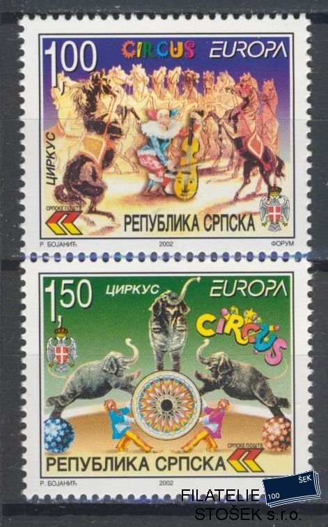 Srbsko známky Mi 241-42