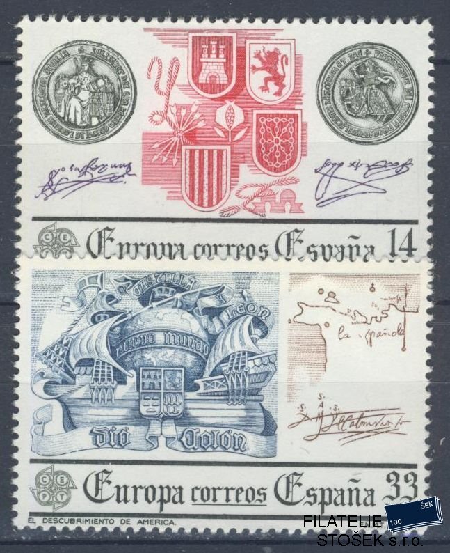 Španělsko známky Mi 2545-46