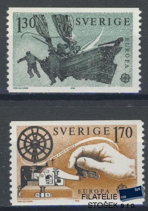 Švédsko známky Mi 1058-59