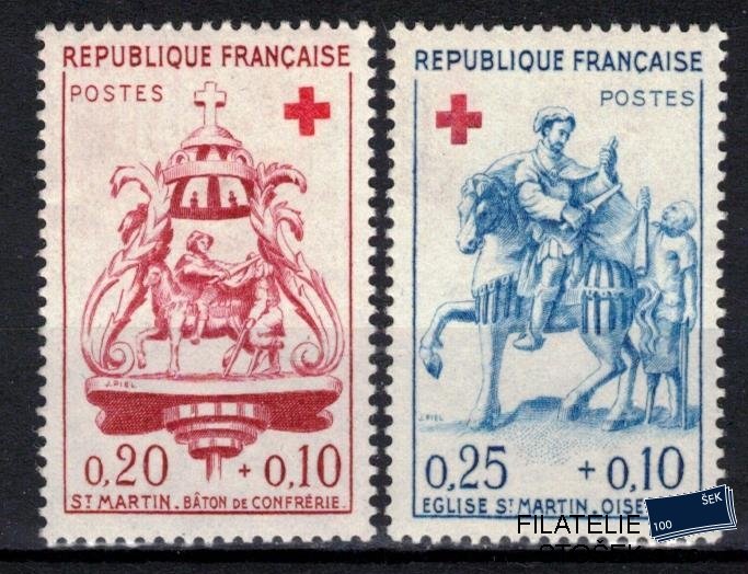 Francie známky Mi 1329-30