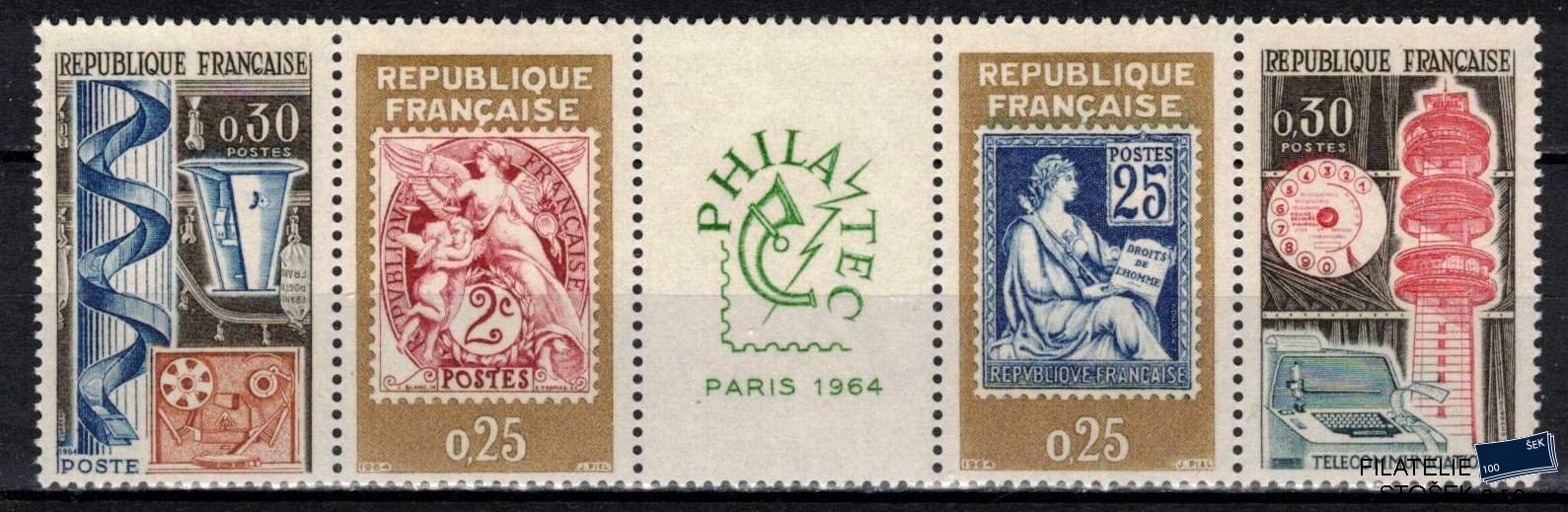 Francie známky Mi 1467-70 St