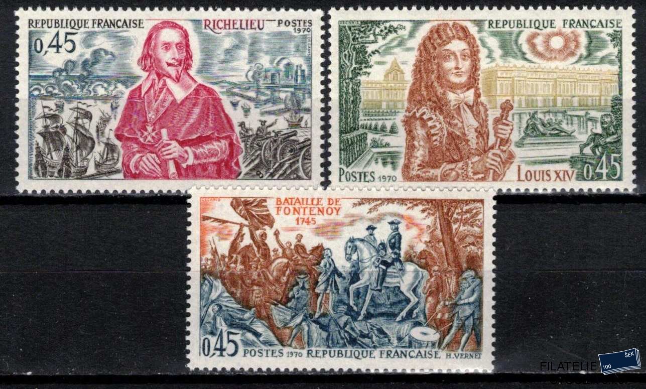 Francie známky Mi 1726-8