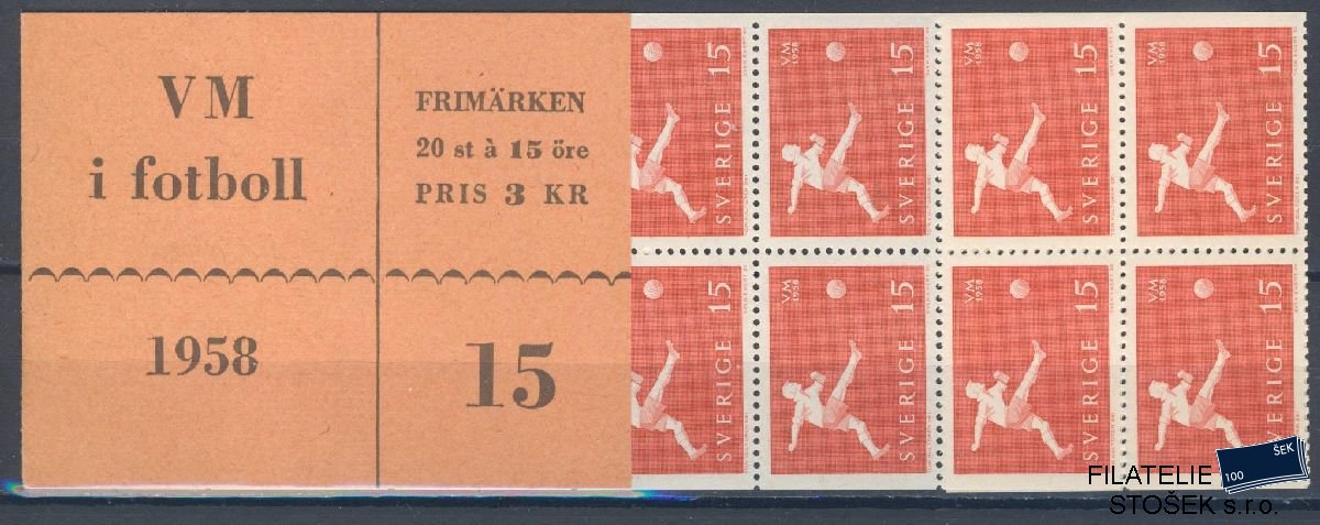 Švédsko známky Mi 438 Sešitek