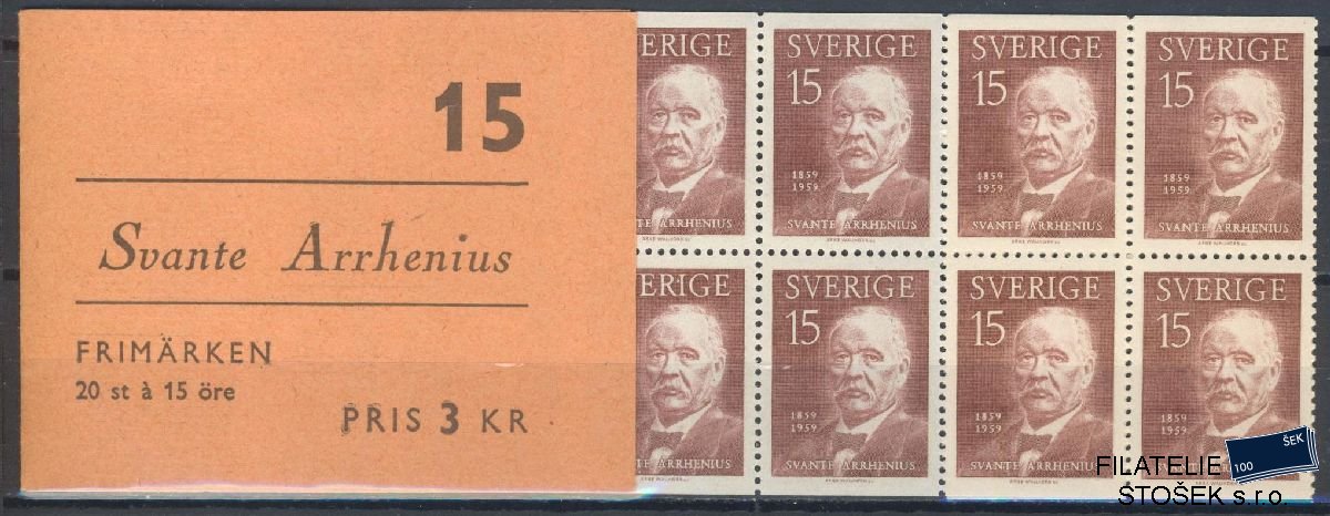 Švédsko známky Mi 453 Sešitek