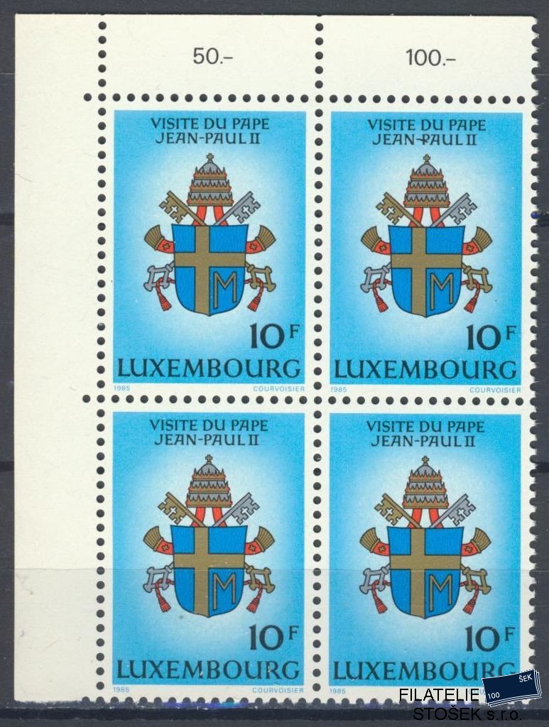 Lucembursko známky Mi 1124 4 Blok